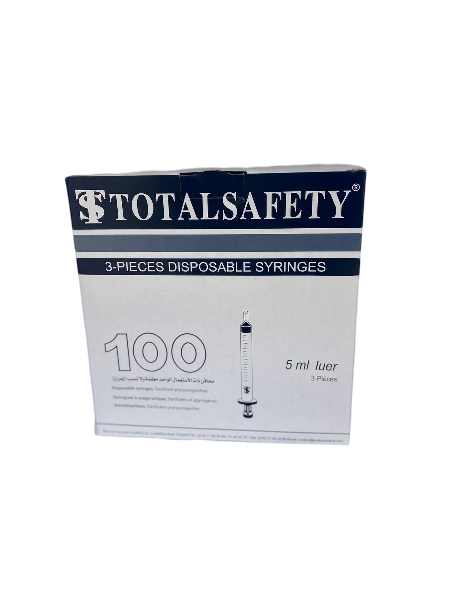Seringues 5 ml (Boite 100)